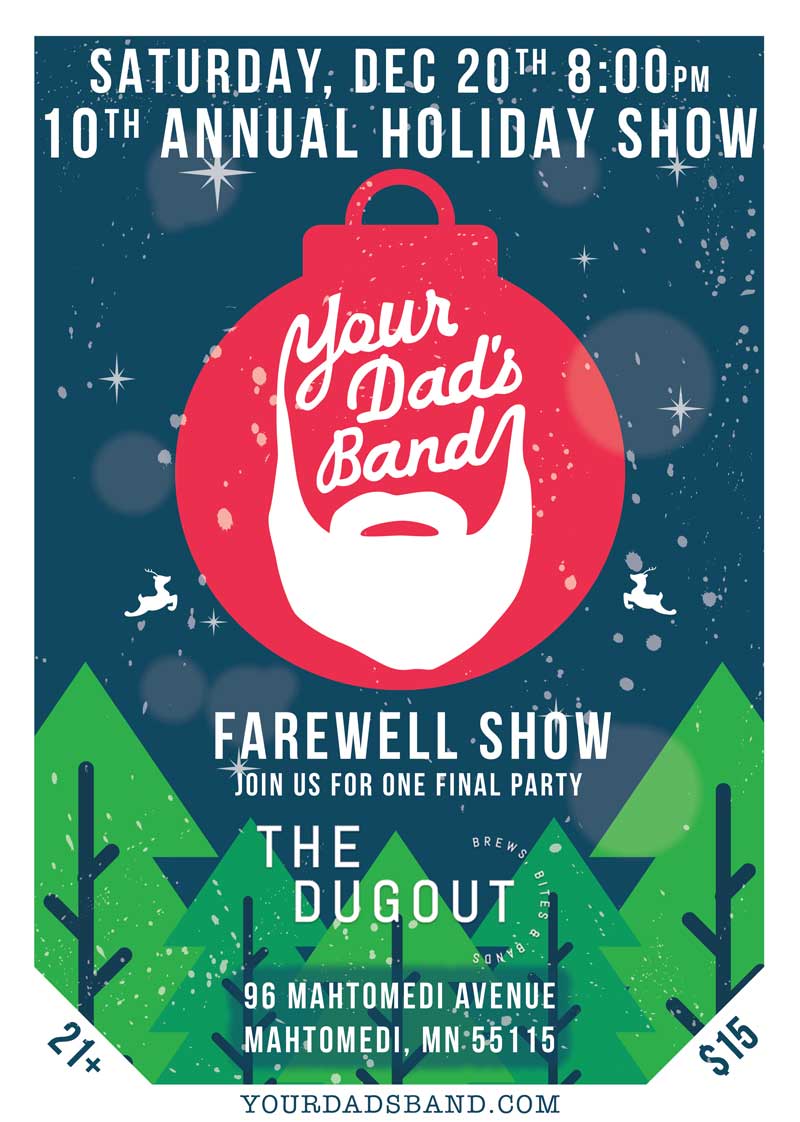 your dads band holiday show